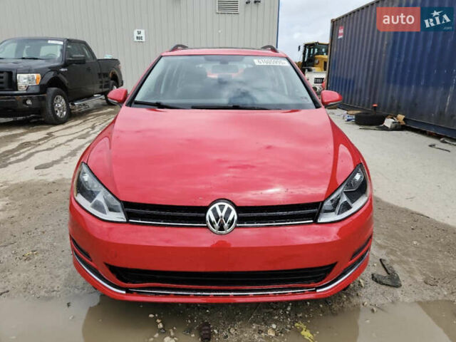 Красный Фольксваген Гольф Спортсван, объемом двигателя 1.8 л и пробегом 190 тыс. км за 9999 $, фото 2 на Automoto.ua