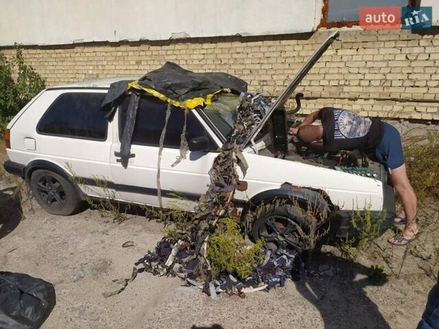 Фольксваген Гольф 1989 в Киеве на Automoto.ua Белый Фольксваген Гольф, объемом двигателя 1.78 л и пробегом 150 тыс. км за 700 $, фото 11 на Automoto.ua