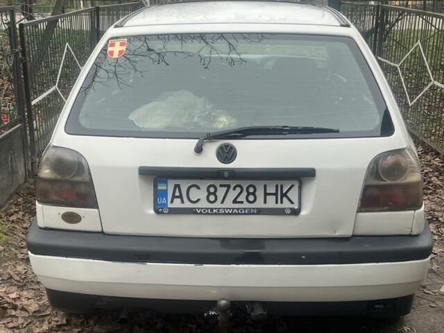 Білий Фольксваген Гольф, об'ємом двигуна 1.9 л та пробігом 48 тис. км за 2300 $, фото 5 на Automoto.ua