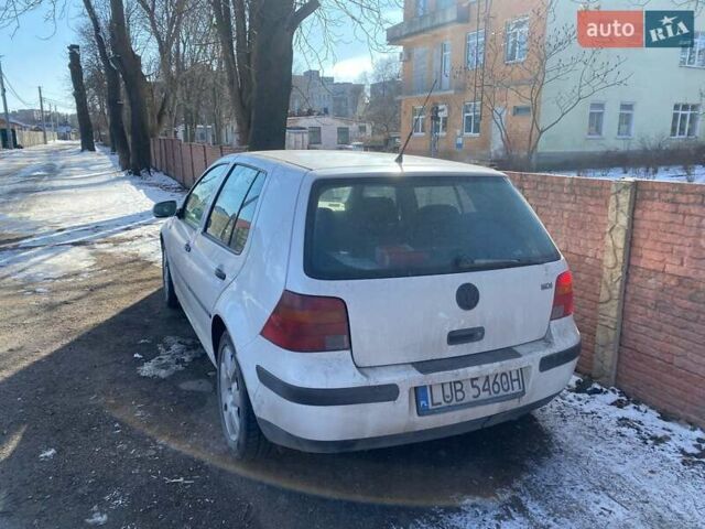 Білий Фольксваген Гольф, об'ємом двигуна 1.9 л та пробігом 450 тис. км за 1450 $, фото 5 на Automoto.ua