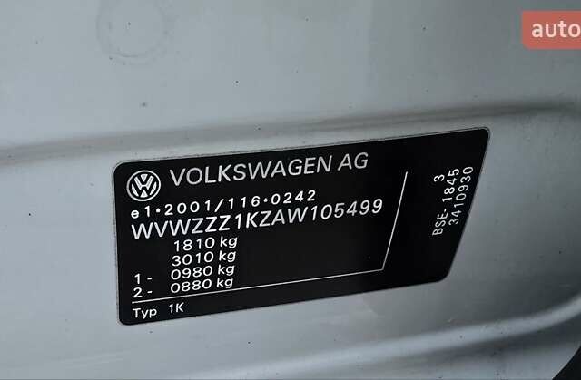 Білий Фольксваген Гольф, об'ємом двигуна 1.6 л та пробігом 120 тис. км за 9499 $, фото 50 на Automoto.ua