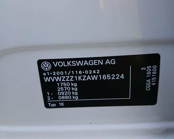 Білий Фольксваген Гольф, об'ємом двигуна 1.39 л та пробігом 187 тис. км за 7150 $, фото 10 на Automoto.ua