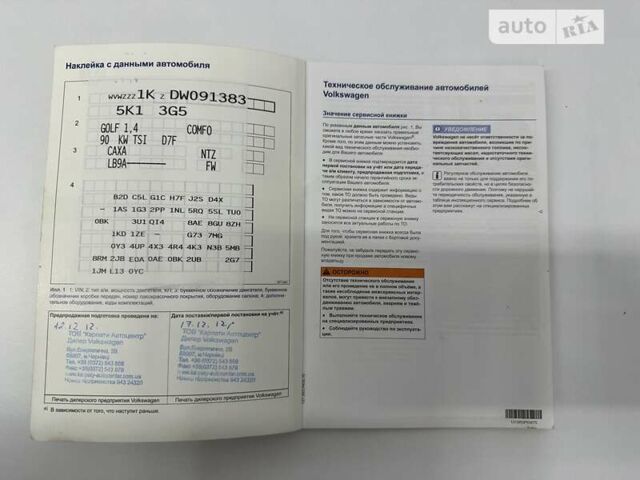 Белый Фольксваген Гольф, объемом двигателя 1.4 л и пробегом 165 тыс. км за 9500 $, фото 36 на Automoto.ua