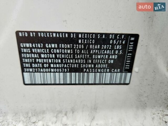 Белый Фольксваген Гольф, объемом двигателя 1.8 л и пробегом 132 тыс. км за 1700 $, фото 12 на Automoto.ua