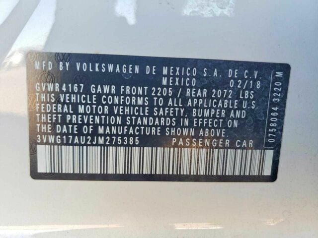 Белый Фольксваген Гольф, объемом двигателя 0 л и пробегом 91 тыс. км за 2000 $, фото 11 на Automoto.ua