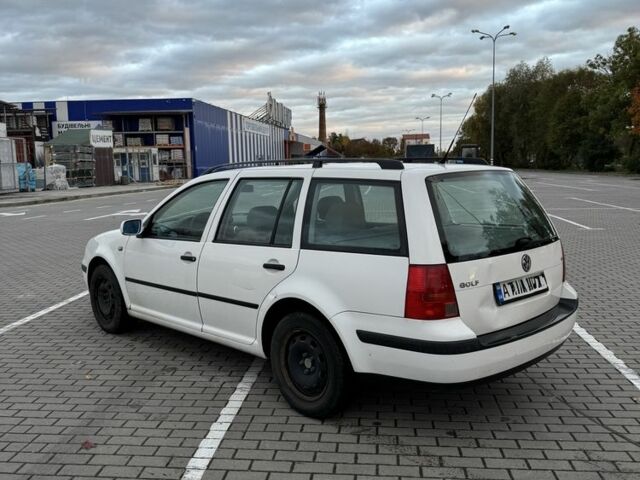 Белый Фольксваген Гольф, объемом двигателя 1.6 л и пробегом 176 тыс. км за 3700 $, фото 3 на Automoto.ua