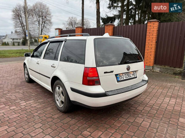Білий Фольксваген Гольф, об'ємом двигуна 1.6 л та пробігом 244 тис. км за 4600 $, фото 2 на Automoto.ua