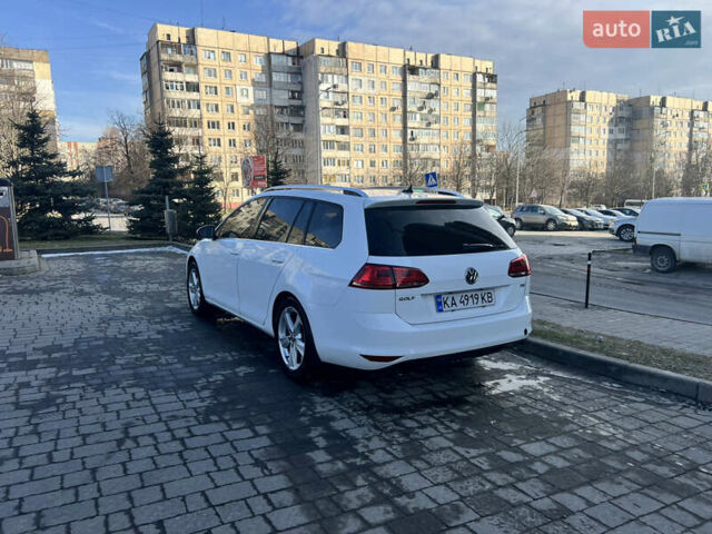 Белый Фольксваген Гольф, объемом двигателя 1.8 л и пробегом 197 тыс. км за 12000 $, фото 2 на Automoto.ua