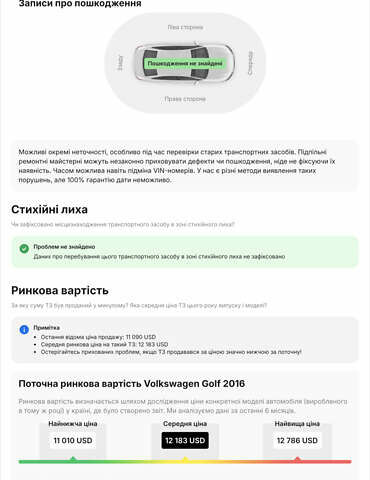 Белый Фольксваген Гольф, объемом двигателя 1.6 л и пробегом 280 тыс. км за 11500 $, фото 57 на Automoto.ua