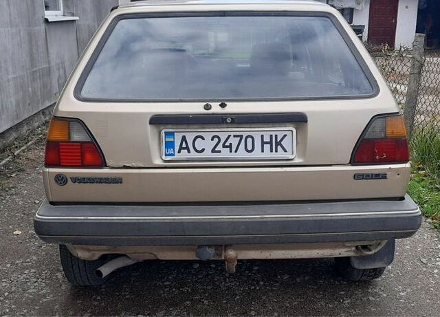 Бежевий Фольксваген Гольф, об'ємом двигуна 1.6 л та пробігом 2 тис. км за 1750 $, фото 3 на Automoto.ua