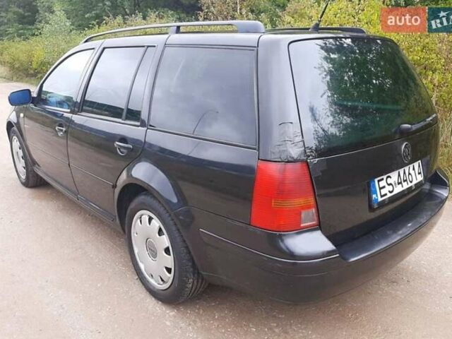 Черный Фольксваген Гольф, объемом двигателя 1.9 л и пробегом 255 тыс. км за 1000 $, фото 1 на Automoto.ua