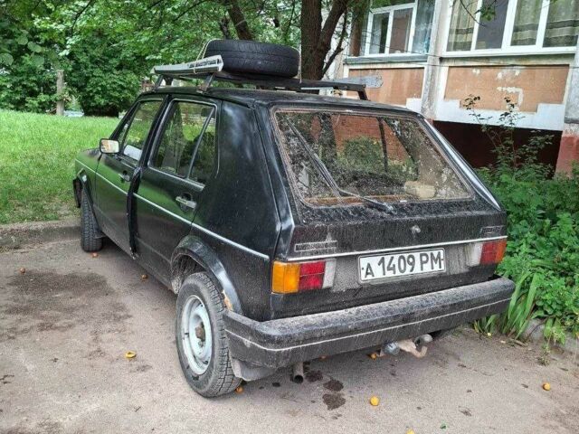 Чорний Фольксваген Гольф, об'ємом двигуна 1.1 л та пробігом 295 тис. км за 1100 $, фото 6 на Automoto.ua