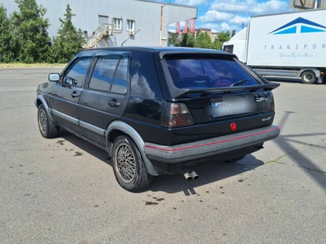 Чорний Фольксваген Гольф, об'ємом двигуна 1.8 л та пробігом 379 тис. км за 1550 $, фото 2 на Automoto.ua