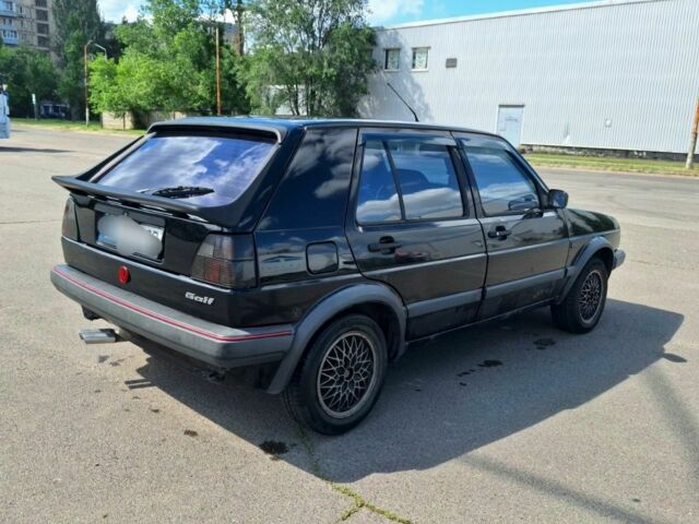 Чорний Фольксваген Гольф, об'ємом двигуна 1.8 л та пробігом 379 тис. км за 1550 $, фото 1 на Automoto.ua