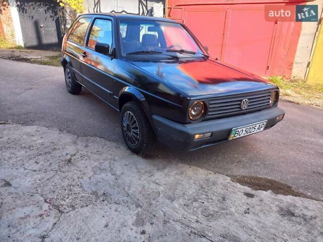 Фольксваген Гольф 1989 в Хмельницком на Automoto.ua Черный Фольксваген Гольф, объемом двигателя 1.3 л и пробегом 253 тыс. км за 1100 $, фото 1 на Automoto.ua