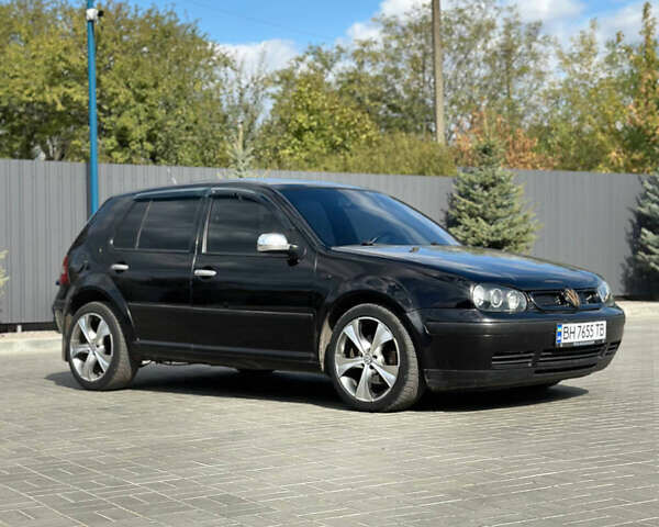 Черный Фольксваген Гольф, объемом двигателя 1.9 л и пробегом 465 тыс. км за 4000 $, фото 14 на Automoto.ua