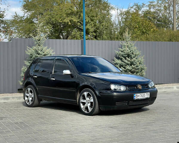 Черный Фольксваген Гольф, объемом двигателя 1.9 л и пробегом 465 тыс. км за 4000 $, фото 10 на Automoto.ua