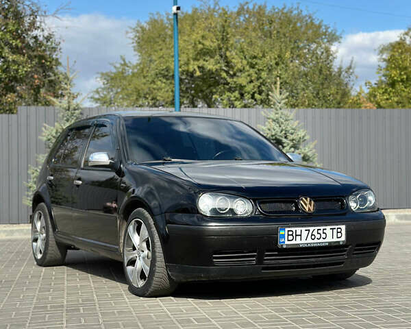 Черный Фольксваген Гольф, объемом двигателя 1.9 л и пробегом 465 тыс. км за 4000 $, фото 16 на Automoto.ua