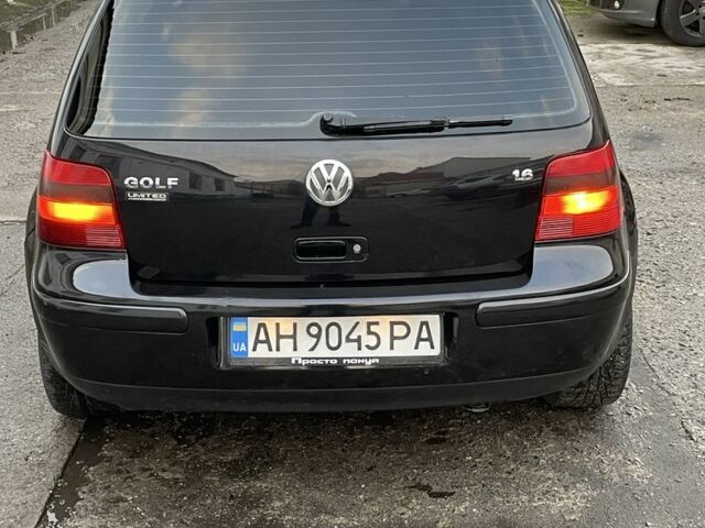 Черный Фольксваген Гольф, объемом двигателя 1.6 л и пробегом 1 тыс. км за 4000 $, фото 5 на Automoto.ua