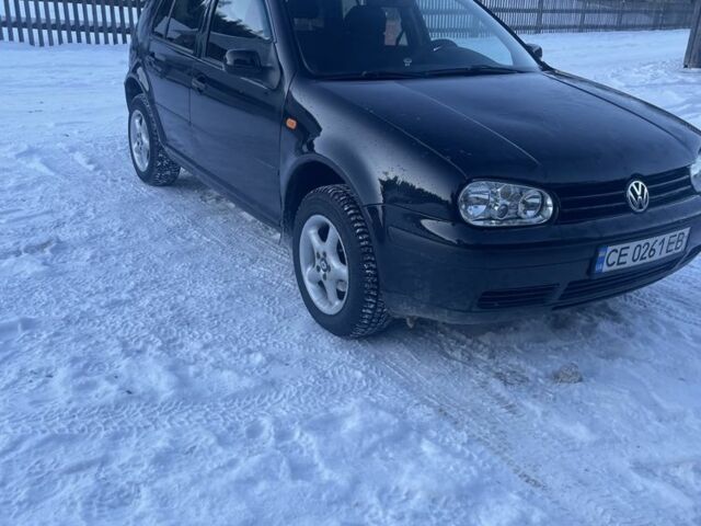 Черный Фольксваген Гольф, объемом двигателя 1.9 л и пробегом 400 тыс. км за 3500 $, фото 1 на Automoto.ua