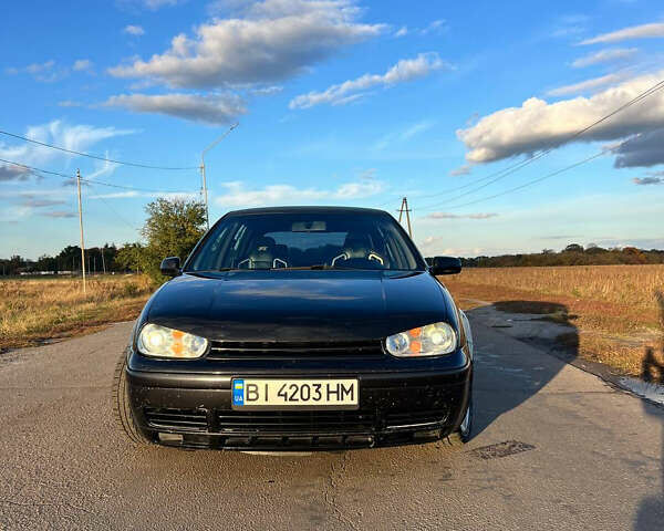 Черный Фольксваген Гольф, объемом двигателя 1.9 л и пробегом 395 тыс. км за 4700 $, фото 7 на Automoto.ua