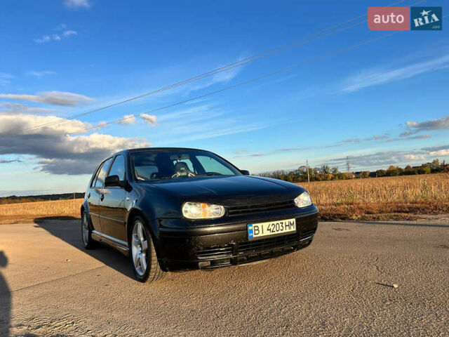 Черный Фольксваген Гольф, объемом двигателя 1.9 л и пробегом 395 тыс. км за 4700 $, фото 6 на Automoto.ua