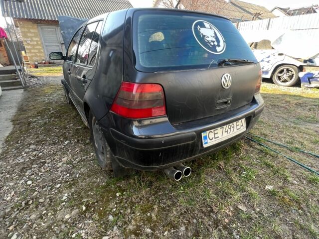 Черный Фольксваген Гольф, объемом двигателя 1.4 л и пробегом 1 тыс. км за 1000 $, фото 1 на Automoto.ua