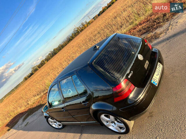 Черный Фольксваген Гольф, объемом двигателя 1.9 л и пробегом 395 тыс. км за 4700 $, фото 5 на Automoto.ua