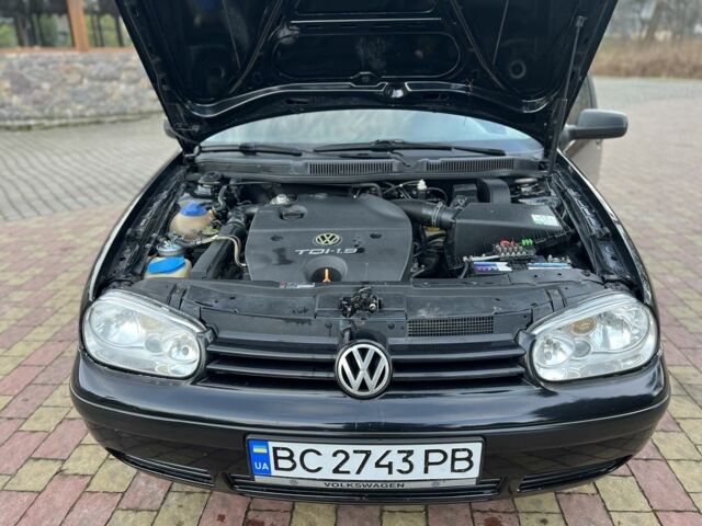 Черный Фольксваген Гольф, объемом двигателя 1.9 л и пробегом 335 тыс. км за 3350 $, фото 13 на Automoto.ua