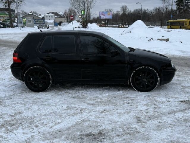 Черный Фольксваген Гольф, объемом двигателя 1.6 л и пробегом 360 тыс. км за 4200 $, фото 7 на Automoto.ua