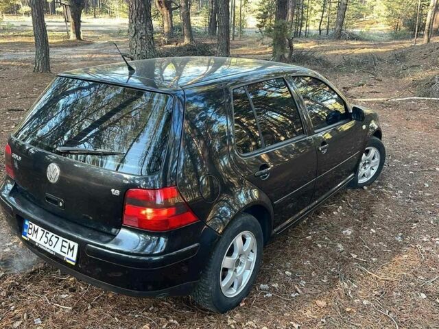 Черный Фольксваген Гольф, объемом двигателя 1.6 л и пробегом 220 тыс. км за 4100 $, фото 4 на Automoto.ua