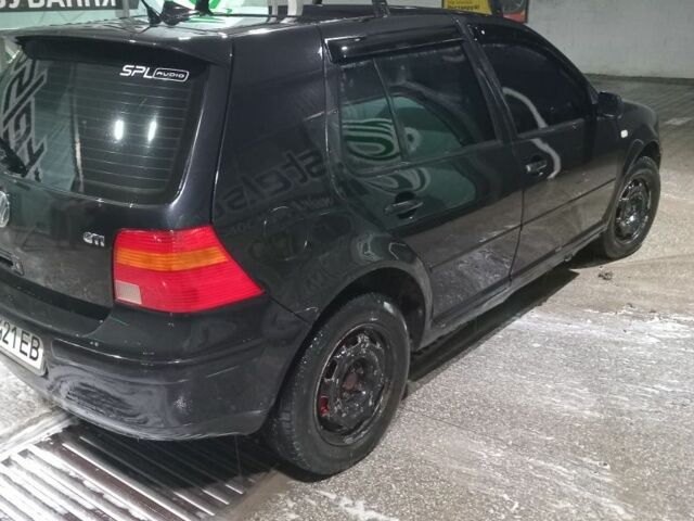 Черный Фольксваген Гольф, объемом двигателя 1.9 л и пробегом 343 тыс. км за 2800 $, фото 2 на Automoto.ua