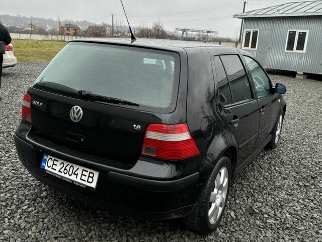 Черный Фольксваген Гольф, объемом двигателя 1.6 л и пробегом 240 тыс. км за 4300 $, фото 3 на Automoto.ua