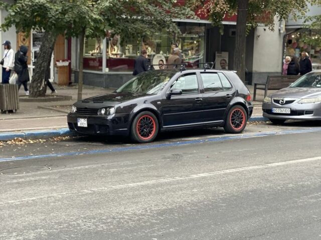 Чорний Фольксваген Гольф, об'ємом двигуна 1.8 л та пробігом 250 тис. км за 4000 $, фото 23 на Automoto.ua