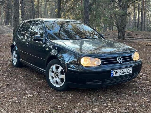 Черный Фольксваген Гольф, объемом двигателя 1.6 л и пробегом 220 тыс. км за 4100 $, фото 1 на Automoto.ua