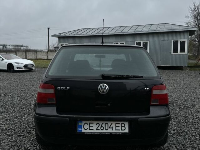 Черный Фольксваген Гольф, объемом двигателя 1.6 л и пробегом 240 тыс. км за 4300 $, фото 4 на Automoto.ua