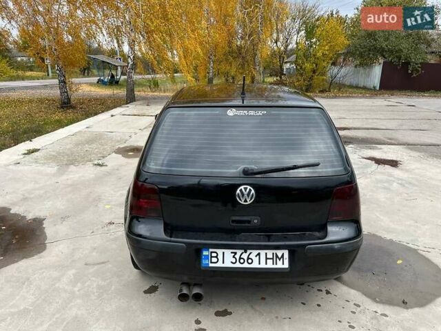 Фольксваген Гольф 1999 в Лохвице на Automoto.ua Черный Фольксваген Гольф, объемом двигателя 1.39 л и пробегом 244 тыс. км за 3200 $, фото 4 на Automoto.ua