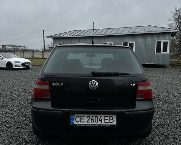 Черный Фольксваген Гольф, объемом двигателя 1.6 л и пробегом 240 тыс. км за 4300 $, фото 4 на Automoto.ua