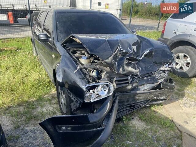 Черный Фольксваген Гольф, объемом двигателя 1.9 л и пробегом 380 тыс. км за 1750 $, фото 2 на Automoto.ua