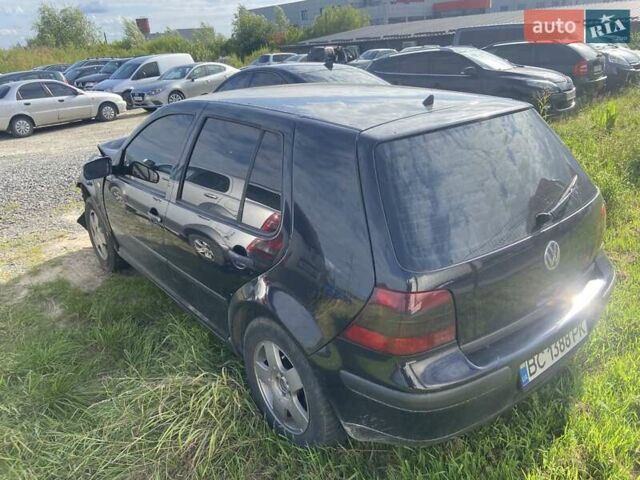 Черный Фольксваген Гольф, объемом двигателя 1.9 л и пробегом 380 тыс. км за 1750 $, фото 3 на Automoto.ua