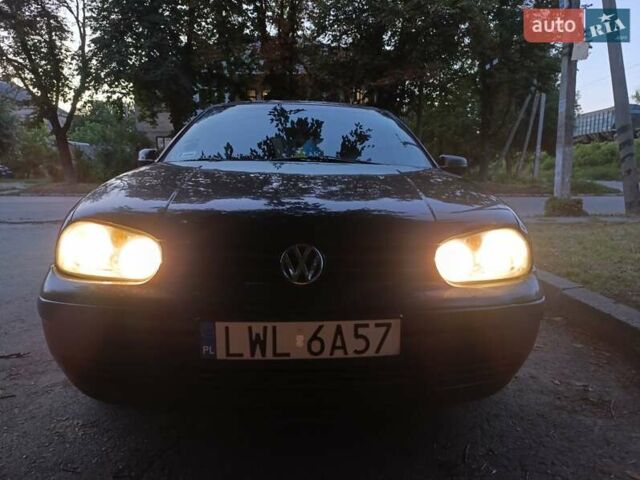 Черный Фольксваген Гольф, объемом двигателя 1.9 л и пробегом 441 тыс. км за 2100 $, фото 11 на Automoto.ua