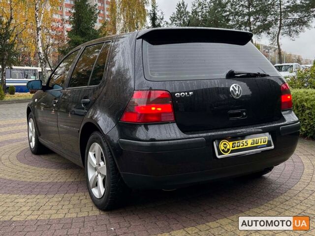 Черный Фольксваген Гольф, объемом двигателя 1.4 л и пробегом 346 тыс. км за 4100 $, фото 4 на Automoto.ua
