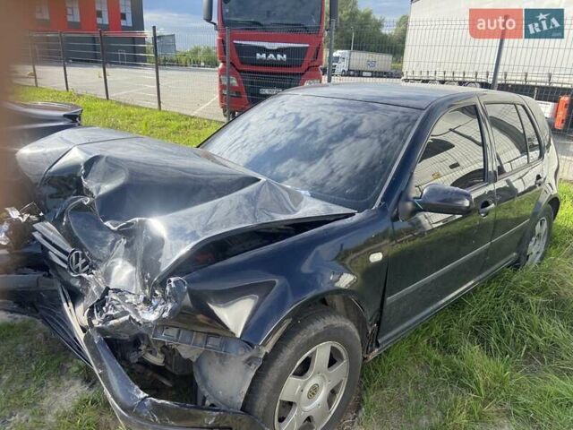 Черный Фольксваген Гольф, объемом двигателя 1.9 л и пробегом 380 тыс. км за 1750 $, фото 7 на Automoto.ua