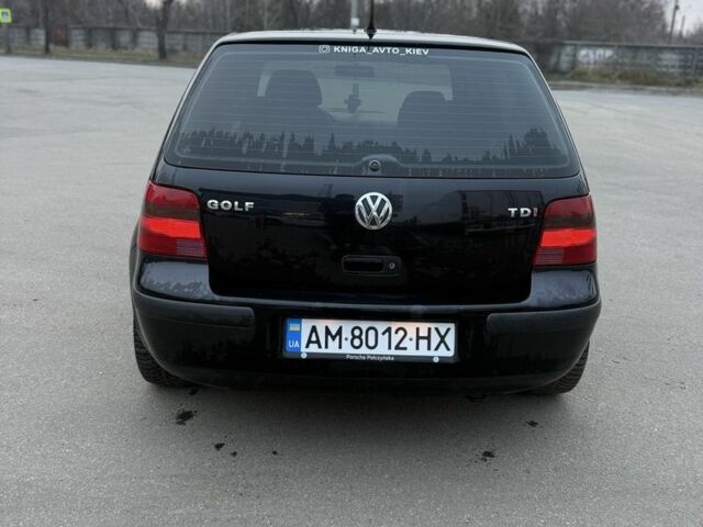 Чорний Фольксваген Гольф, об'ємом двигуна 1.9 л та пробігом 314 тис. км за 4500 $, фото 4 на Automoto.ua