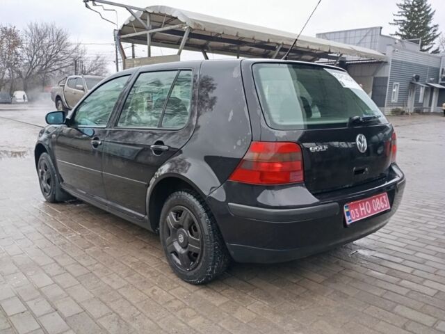 Черный Фольксваген Гольф, объемом двигателя 0 л и пробегом 243 тыс. км за 3850 $, фото 6 на Automoto.ua