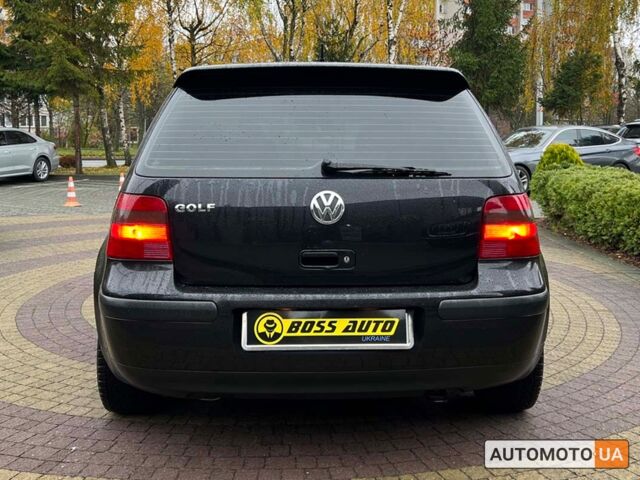 Черный Фольксваген Гольф, объемом двигателя 1.4 л и пробегом 346 тыс. км за 4100 $, фото 5 на Automoto.ua