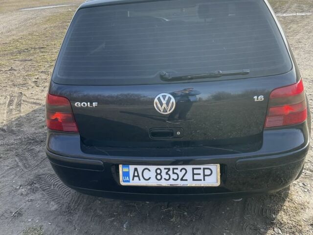 Чорний Фольксваген Гольф, об'ємом двигуна 1.6 л та пробігом 254 тис. км за 4400 $, фото 7 на Automoto.ua