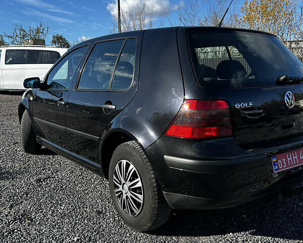 Черный Фольксваген Гольф, объемом двигателя 1.6 л и пробегом 260 тыс. км за 4950 $, фото 8 на Automoto.ua