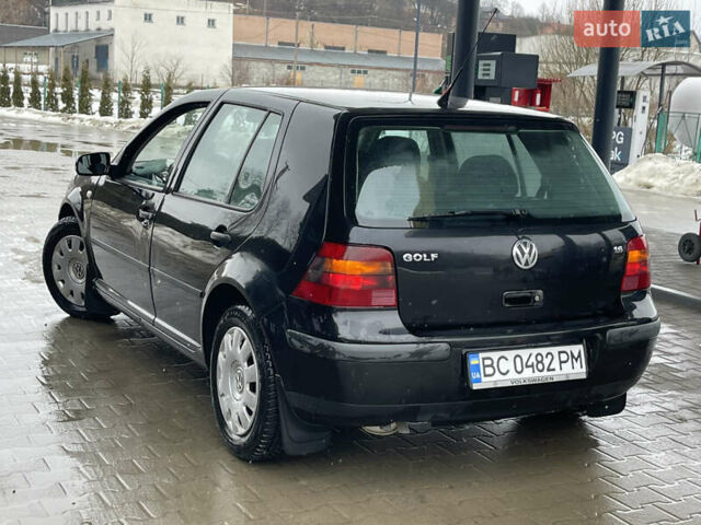 Чорний Фольксваген Гольф, об'ємом двигуна 1.6 л та пробігом 196 тис. км за 4200 $, фото 12 на Automoto.ua