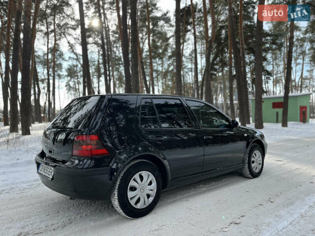 Черный Фольксваген Гольф, объемом двигателя 1.4 л и пробегом 190 тыс. км за 4200 $, фото 10 на Automoto.ua